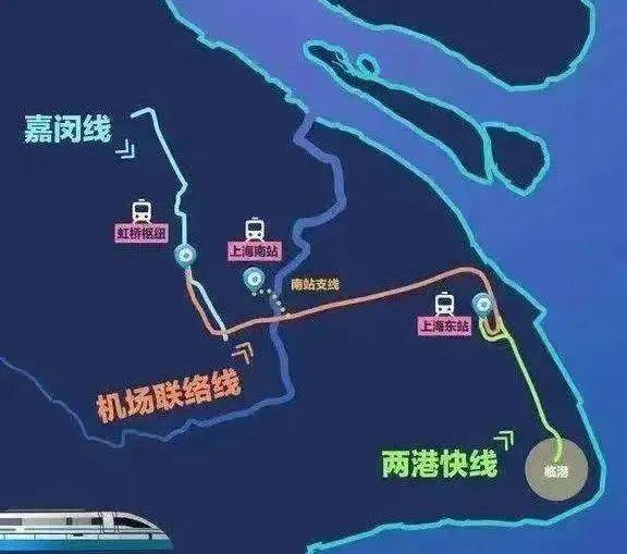 更能在上海東站能換乘機場聯絡線(在建)和21號線(在建),直達張江