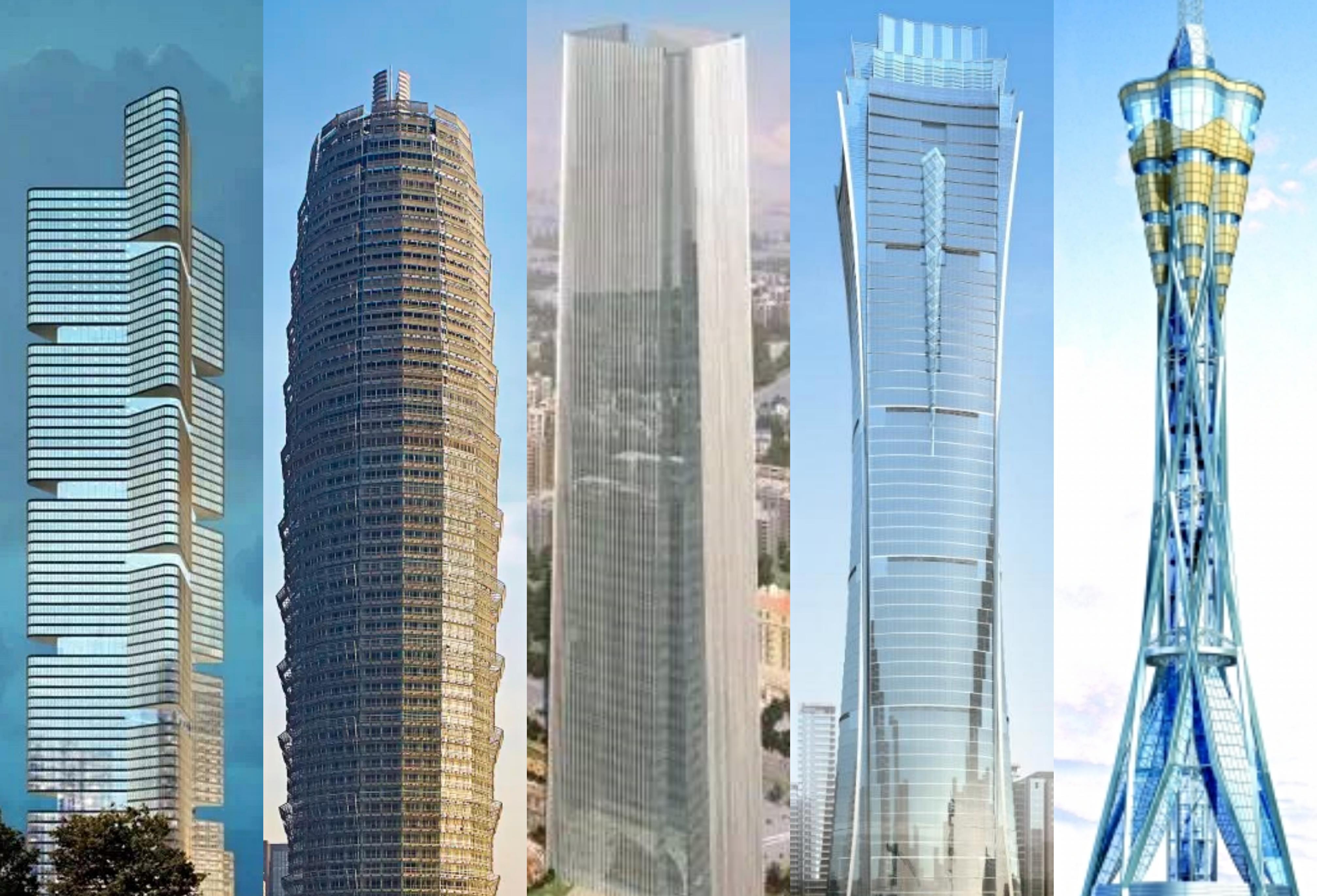 领衔郑州未来城市天际线的十座超高建筑,展现特大城市现代风采_项目