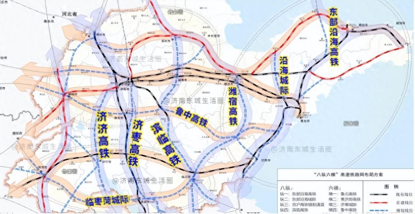 其它纵向高铁的规划建设留有空间,而这条高铁最受京沪高铁二线的影响