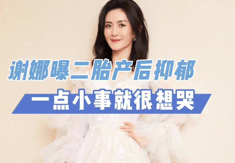 谢娜有近况抑郁?