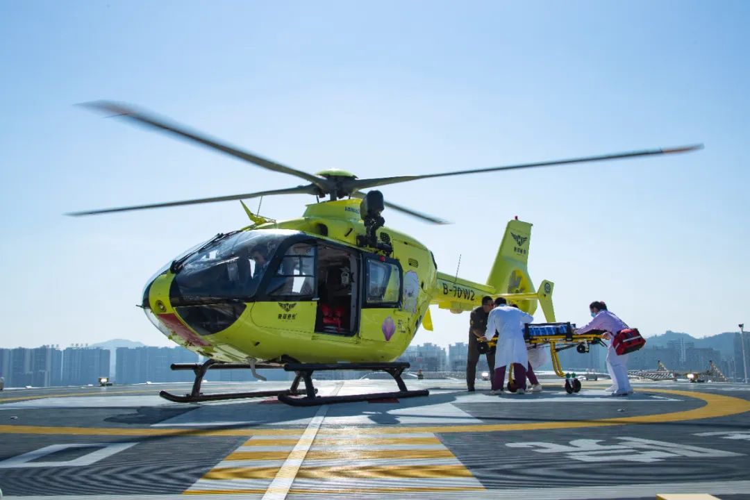 直升机来了!东莞这家医院"空中120"首飞成功!