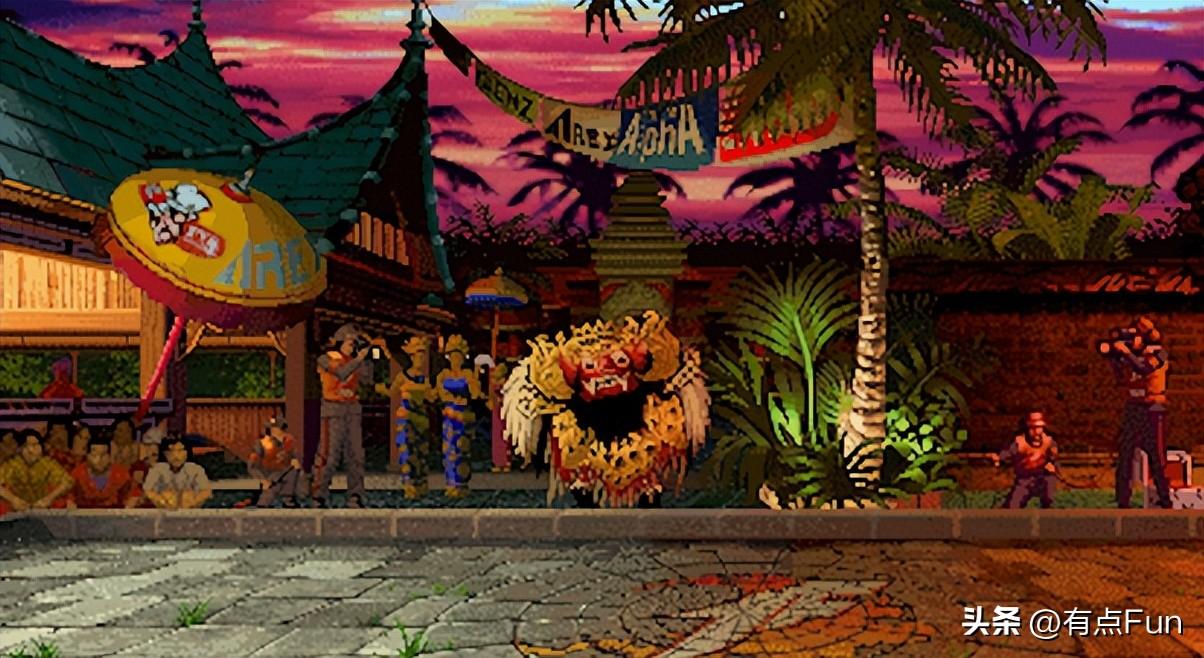 我们都被骗了,拳皇97中的地图竟然都有现实原型!_场景_观众_中国