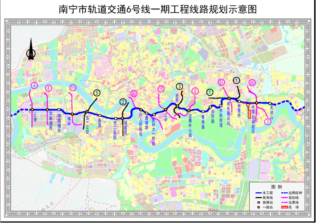 網傳地鐵6號線12月28日開工,這回真穩了?_南寧_線路_工程