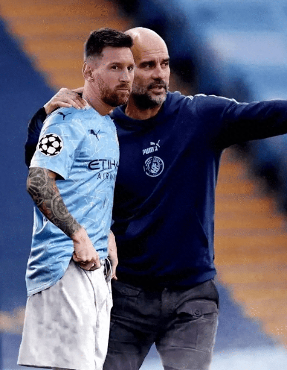 名记揭秘:梅西想去曼城,和瓜帅长谈6小时,2比8惨败成导火索-欧洲杯