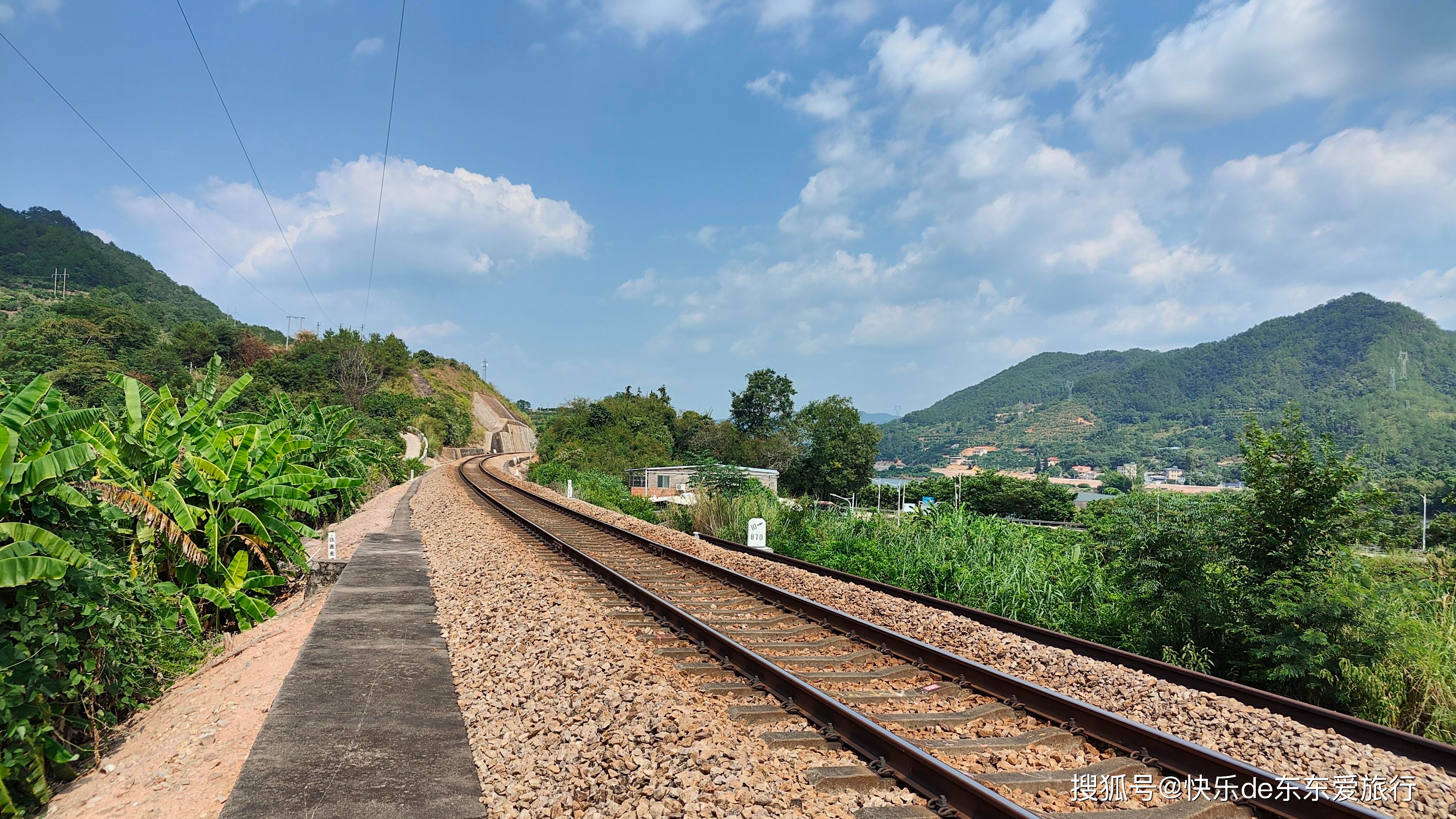 松口水乡横西村,古榕树下古码头叶帅童年纪念馆,铁路湖畔景色美