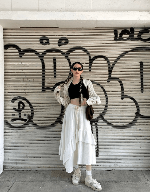 墨西哥时尚博主karem vizcarra 随处可见慵懒风情_风格_外套_西装