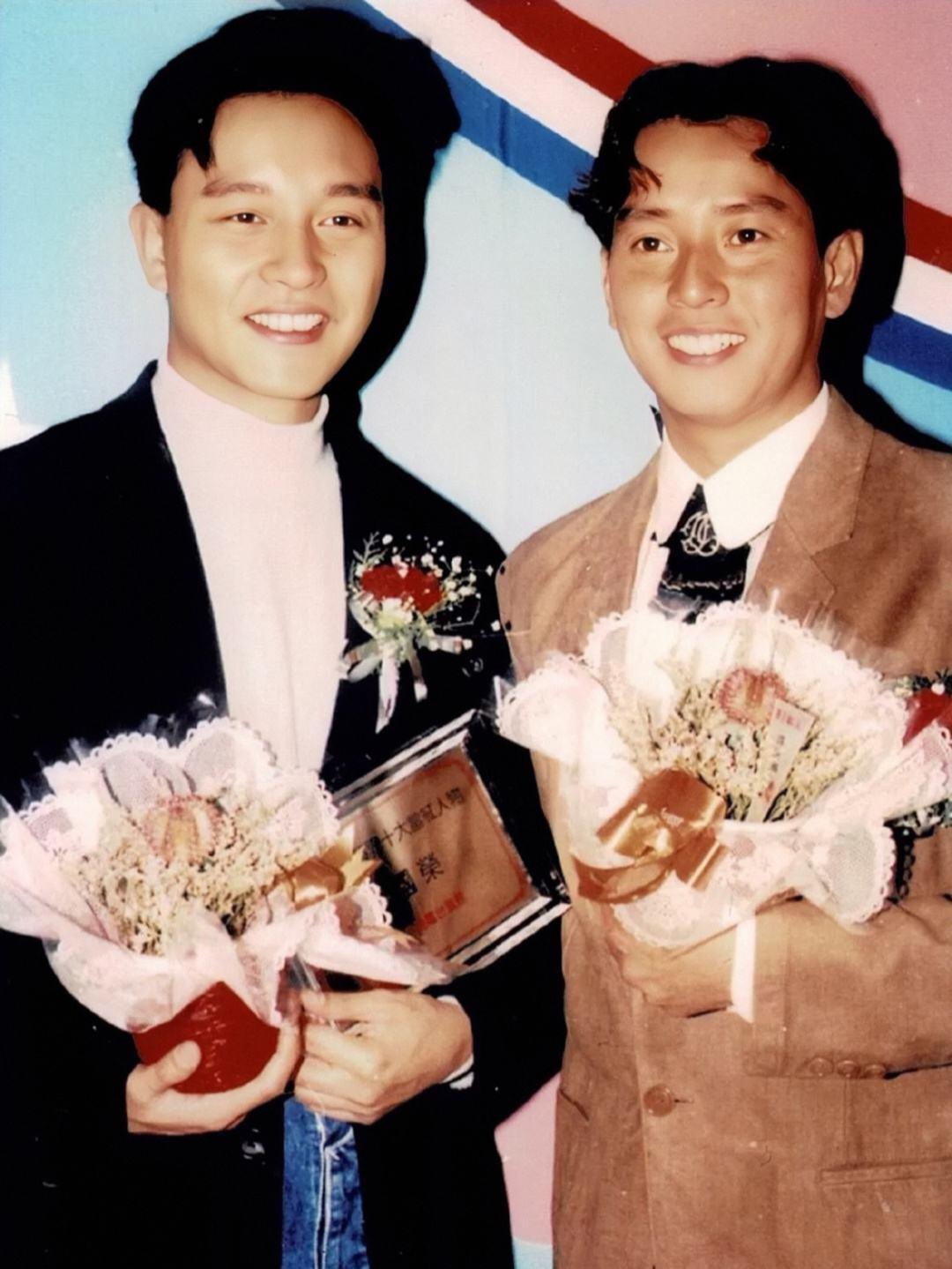 20年前张国荣走的时候,她哭成了泪人_哥哥_古天乐_王力宏