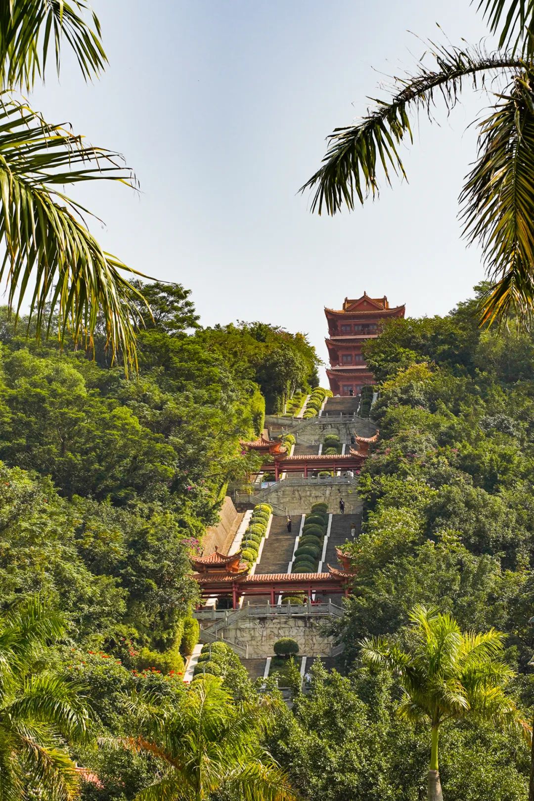 广西防城港西湾景区惊艳亮相,城中有海海中有城,绝美风光引注目