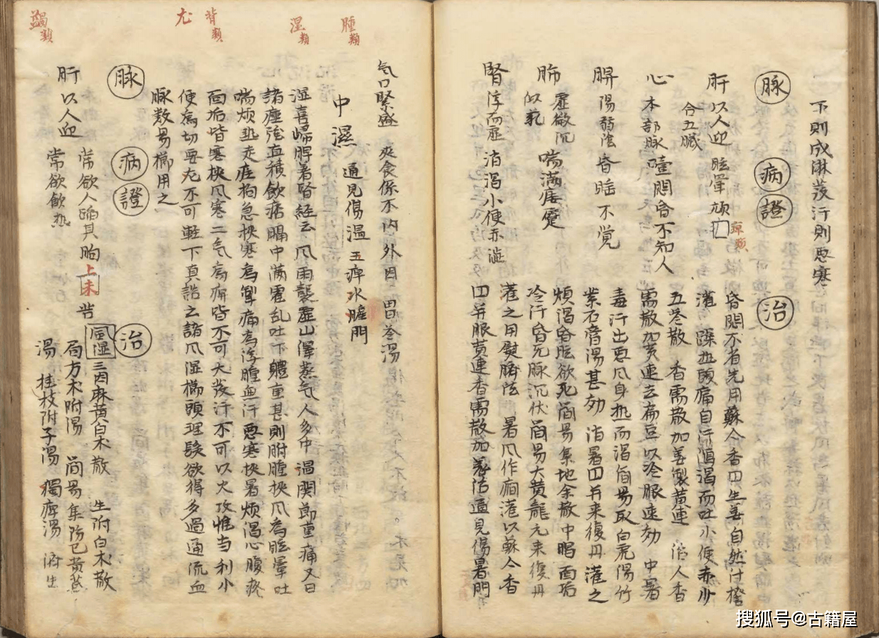 中醫方書《永類鈐方》明清抄本_李仲南_古籍_傷寒