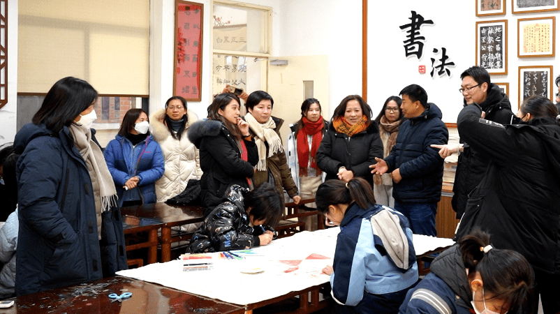 澳门坊众学校赴南京市瑞金北村小学开展教育交流_进行_教研_校园