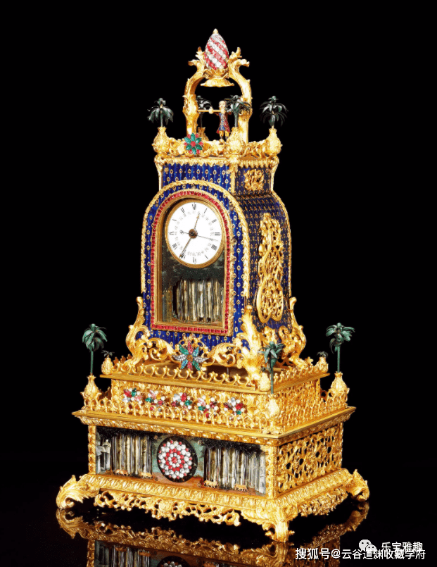 清代的西洋钟能有多贵,乾隆御制的钟表7820万元!_中国_拍卖会_嘉庆