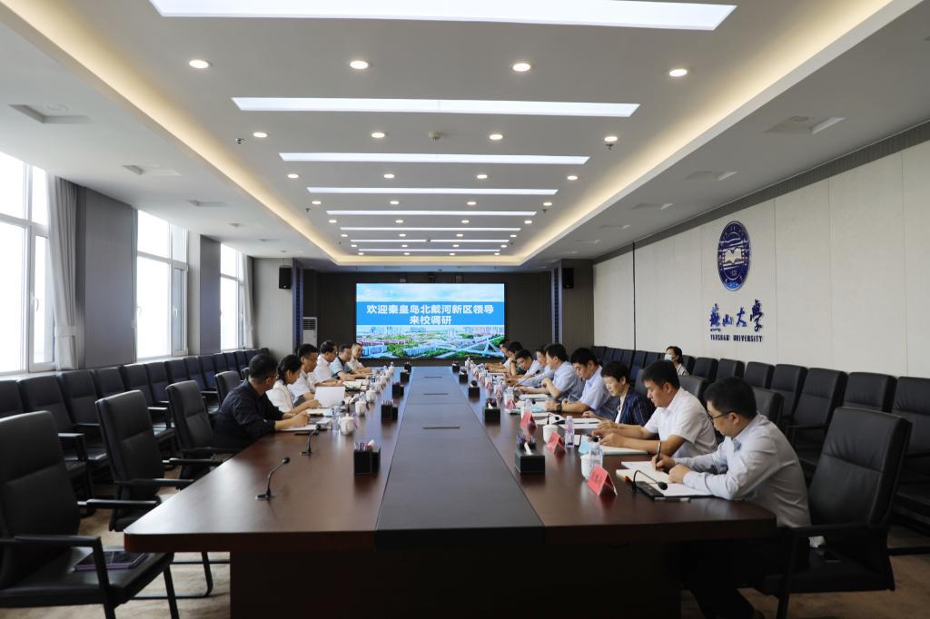 2022年9月15日,秦皇岛市委常委,常务副市长,北戴河新区工委书记李杰刚