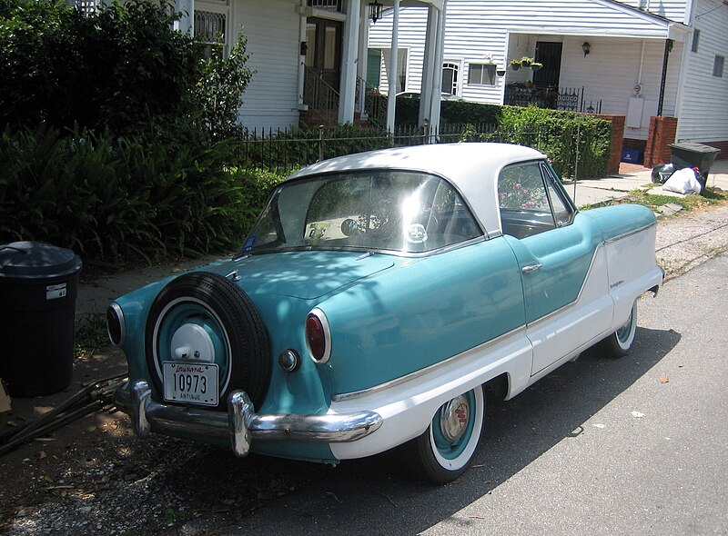战后首款专门针对女性销售的美国车-nash metropolitan_搜狐汽车_搜狐
