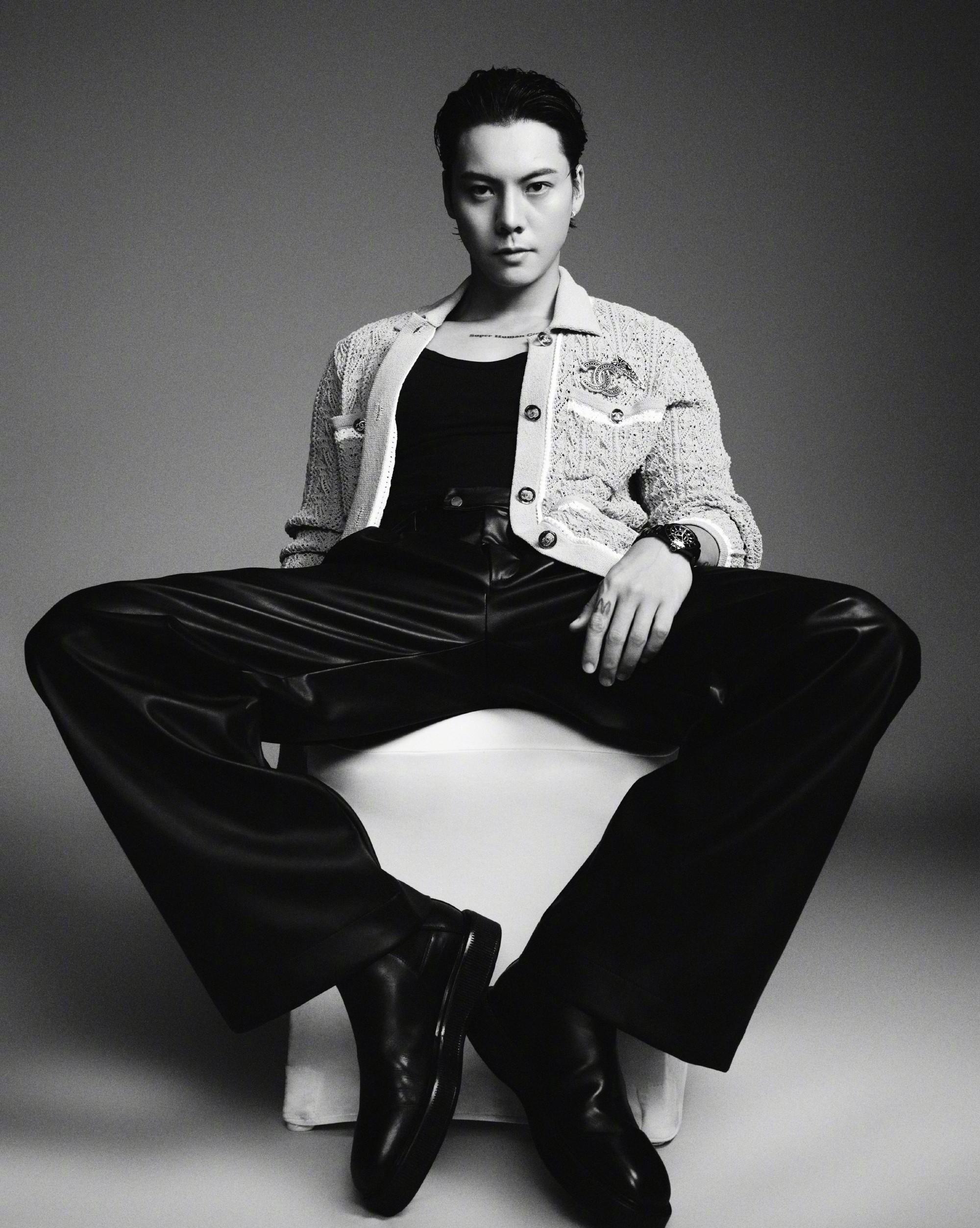 陈伟霆湿漉漉的发型,休闲装,太帅了!_魅力_表演_活动