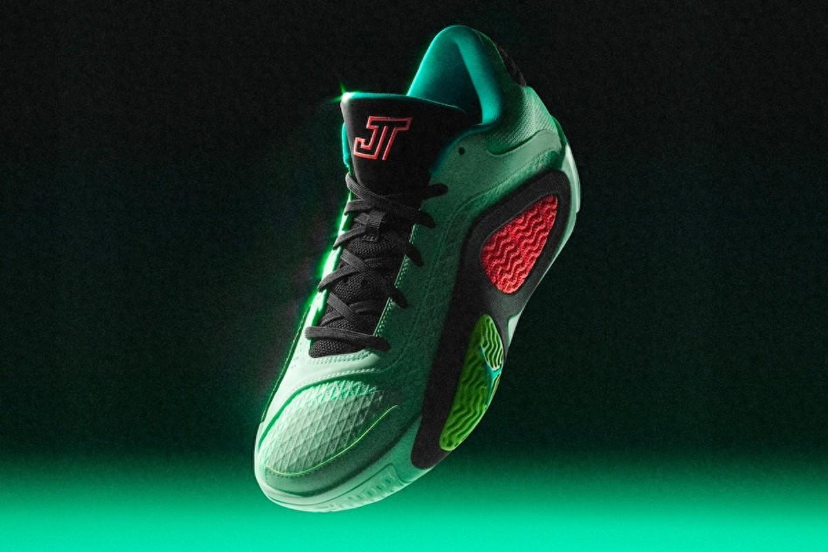 jordan brand正式推出凯尔特人队球星塔图姆的第二款签名鞋_tatum