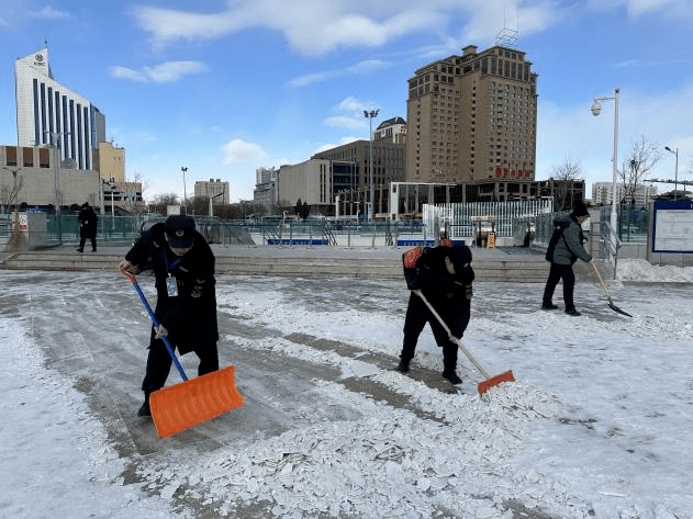 以雪為令 迎寒而戰 內蒙古青年突擊隊在風雪中展現