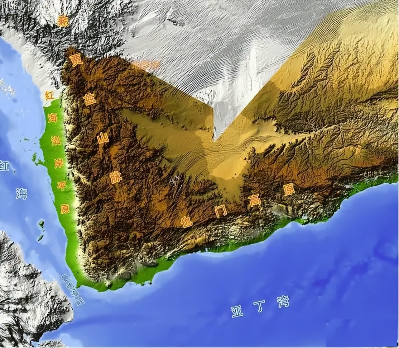 看過也門的地圖後,你就知道美帝不敢登陸也門的原因_胡塞_武裝_美國