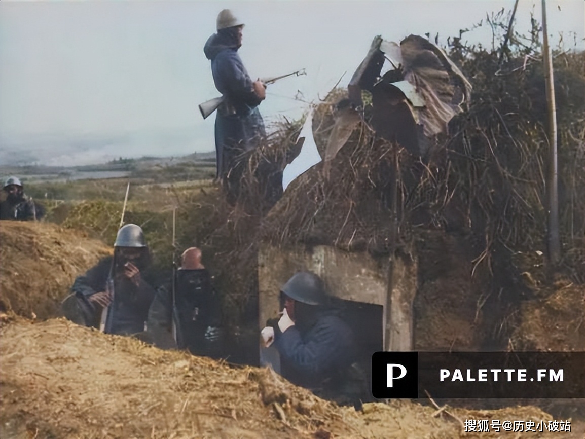 俄羅斯網站上公佈的老照片,展現了日軍侵華鐵證_中國人_士兵_戰壕