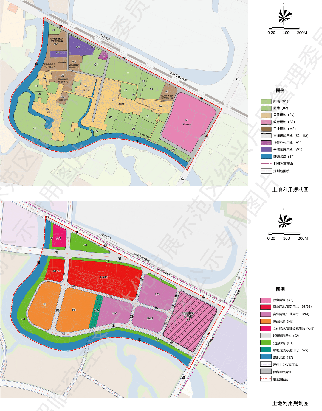 2024年,紹興這些村將要拆遷?_柯巖街道_規劃_區塊