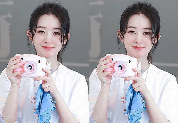 有种"整容"叫赵丽颖生完孩子,32岁美成18岁,生图下的腿太抢镜_因为