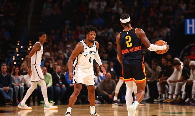 雷霆新三少齐发威,狂胜篮网获得连胜!_篮板_助攻_命中