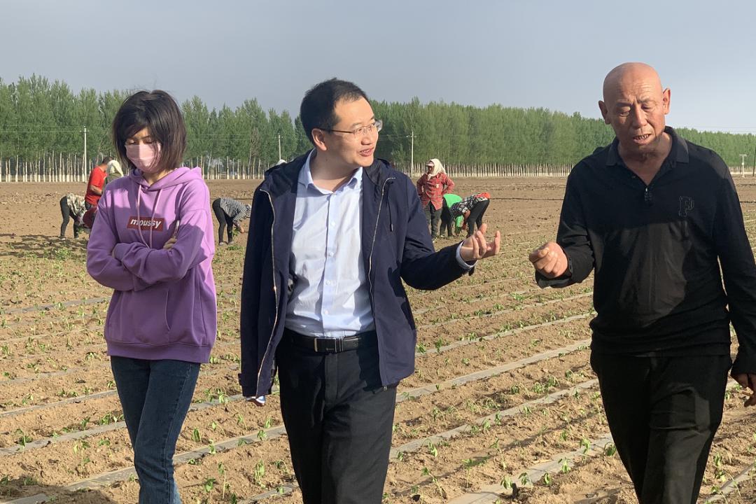 团市委书记刘洋赴开鲁县东风镇开展调研