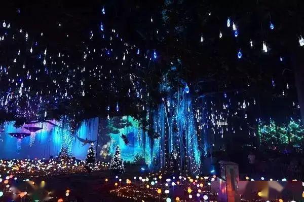 门票免费领取中5月20日绵阳梦幻森林灯光秀暨夜探侏罗纪恐龙公园盛大