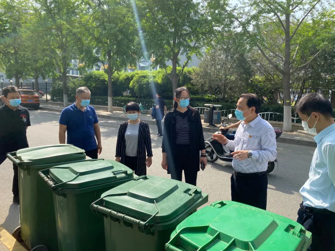 【实创在行动】公司领导深入基层开展垃圾分类工作指导检查