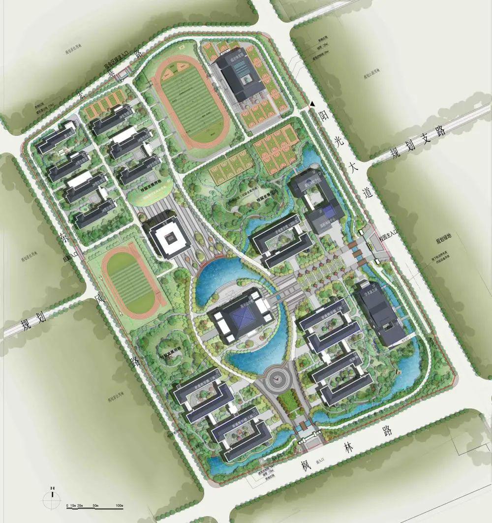 正式批复六安一中扩建规划方案公布
