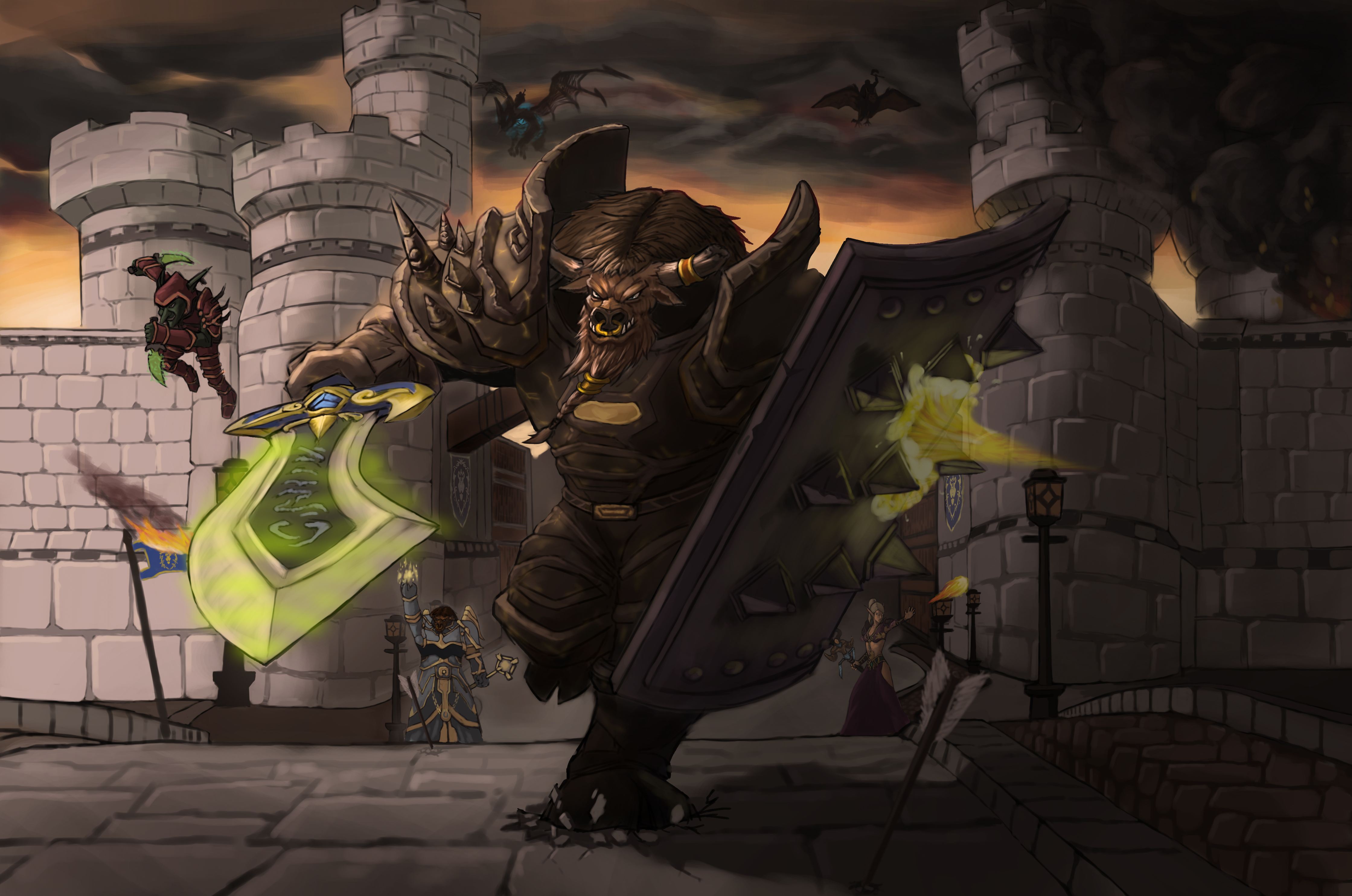 魔兽世界怀旧服中的六种人,请勿对号入座_装备了