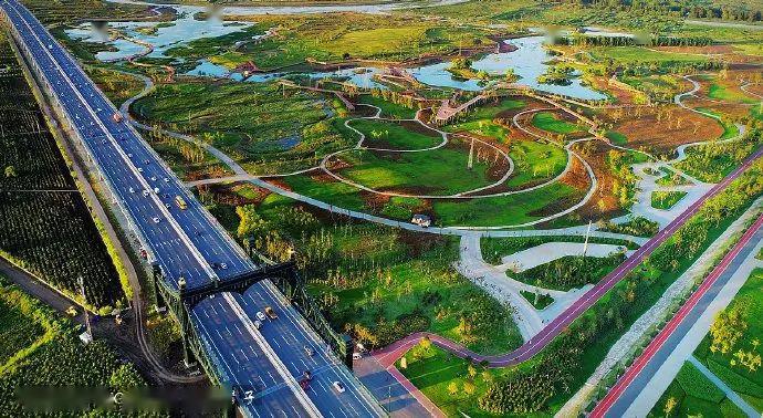 厅群力音乐公园群力新区林立的住宅小区群力外滩码头哈尔滨哈西新区