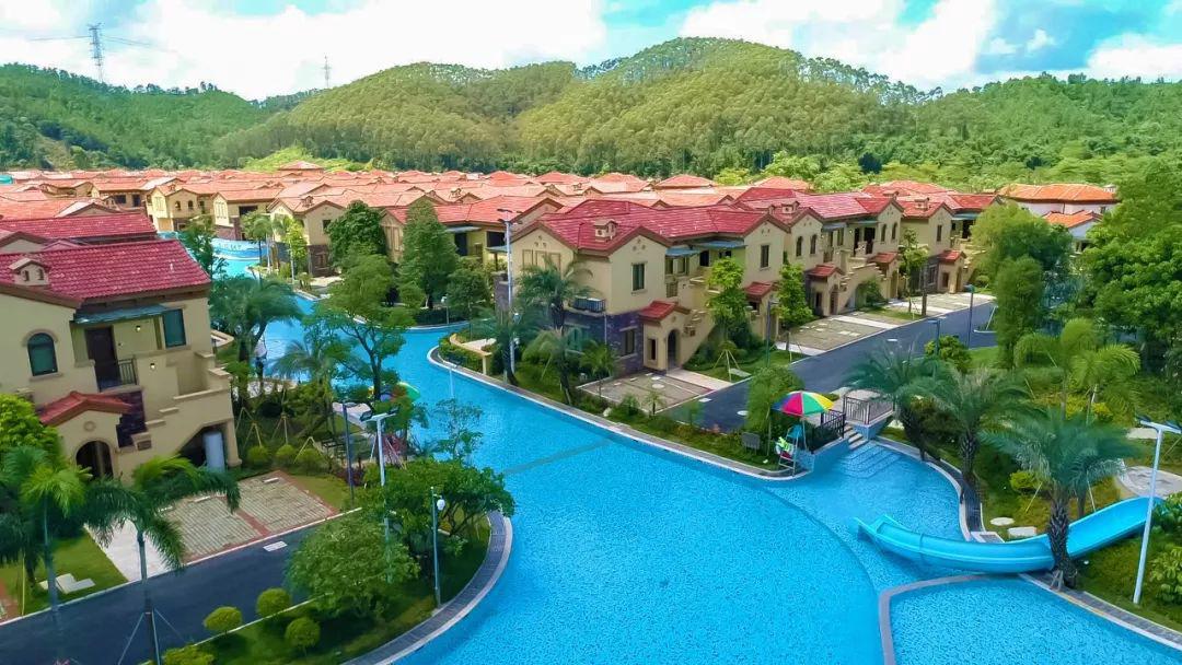 网红打卡￥379元云浮新兴悦天下温泉酒店入住威尼斯风情西班牙风格