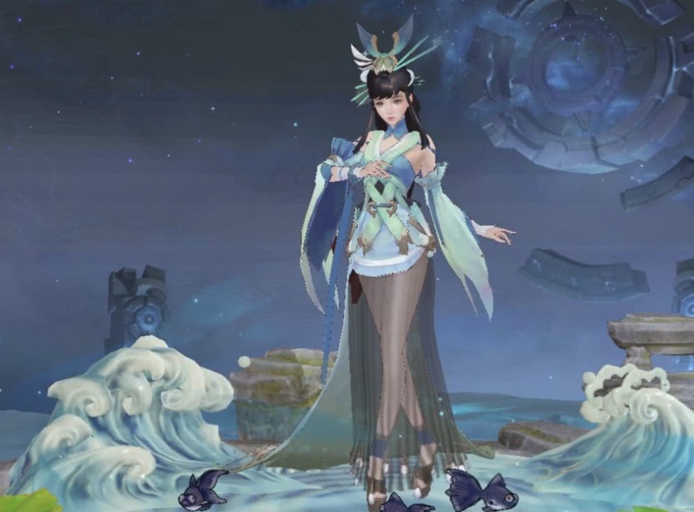 西施作为四大美人之一,沉鱼也是峡谷古风美人系列的第一场盛宴,接下来