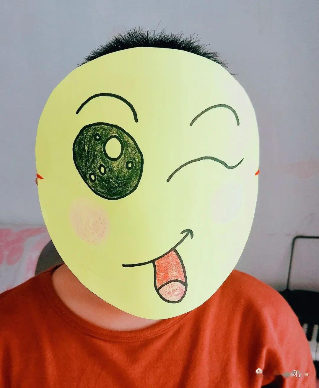 奉教院附小心理月活动之 口罩,罩不住春天的微笑——教院附小各班开展