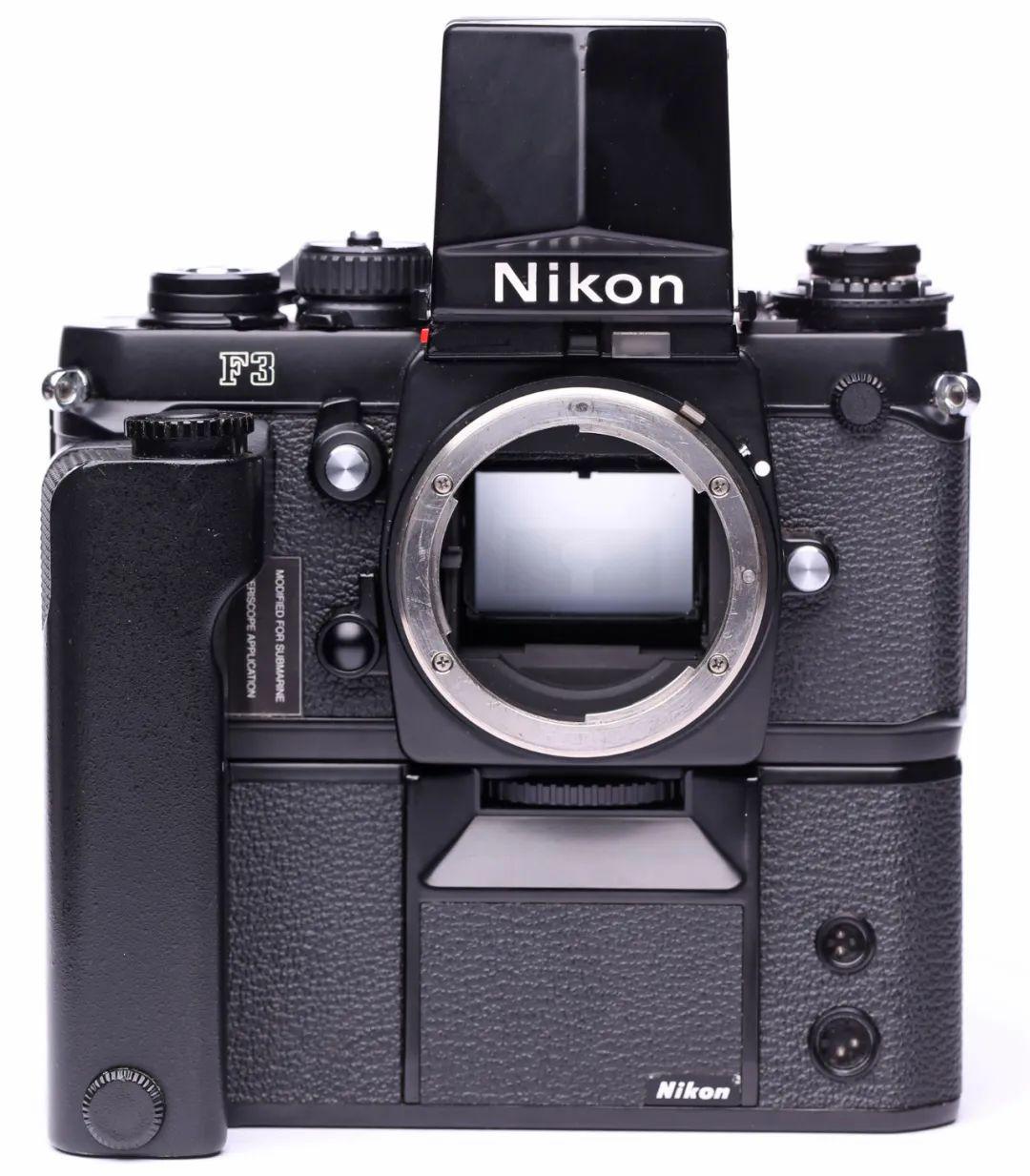 一部专为美国核潜艇而制造的尼康f3单反相机