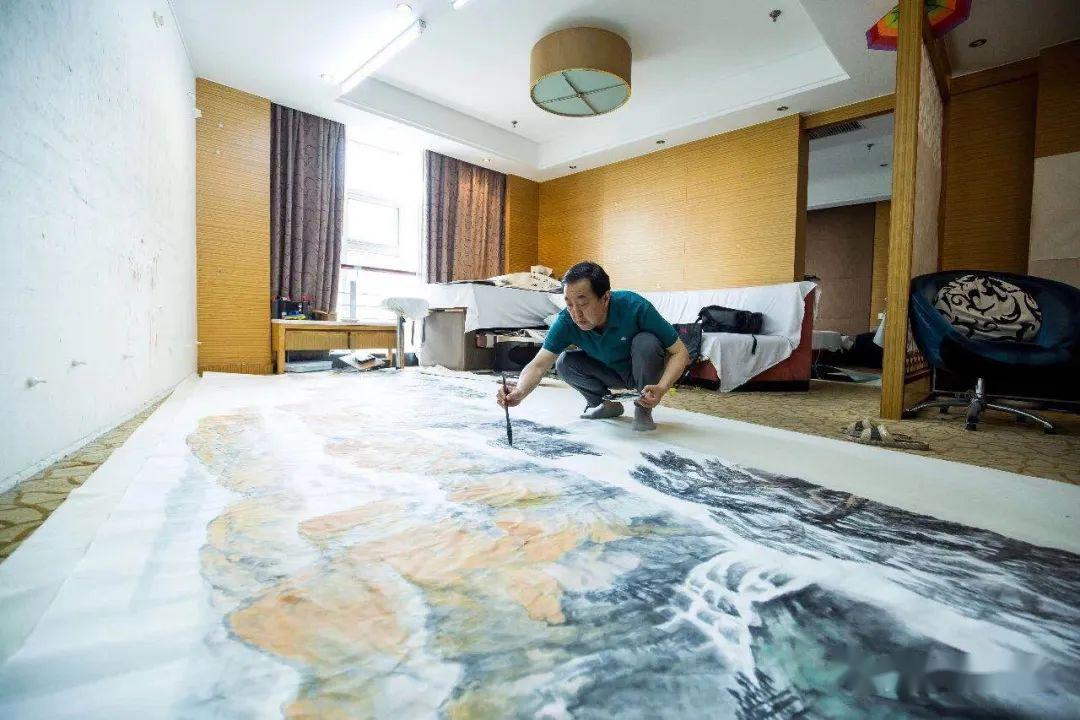 东方艺坛 ▎笔墨交融之下见真情——高永谦先生山水画欣赏