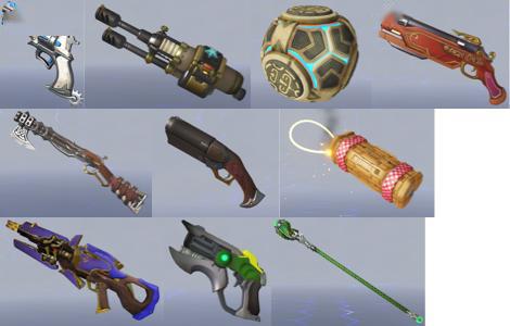 跳舞路霸:大块头姿势半藏:致敬查莉娅:手下败将麦克雷:闪光弹喷漆头像