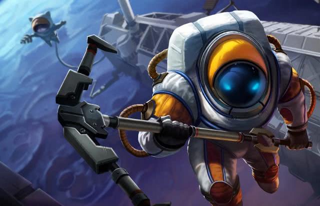 事实上,英雄联盟官方在三年前,就已经暗示了他们要推出宇航员巴德皮肤