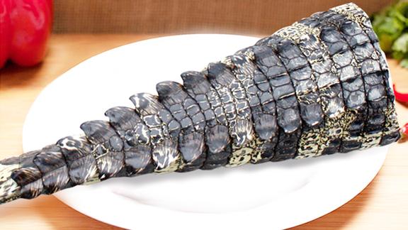 前方高能鳄鱼尾的做法了解一下网友开眼了好想吃