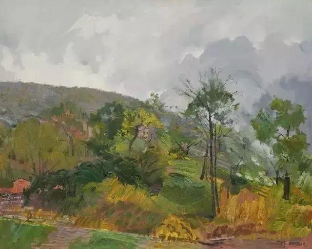 【艺甸园@画家风采】油画家丁一林追求的"神品"境界_作品