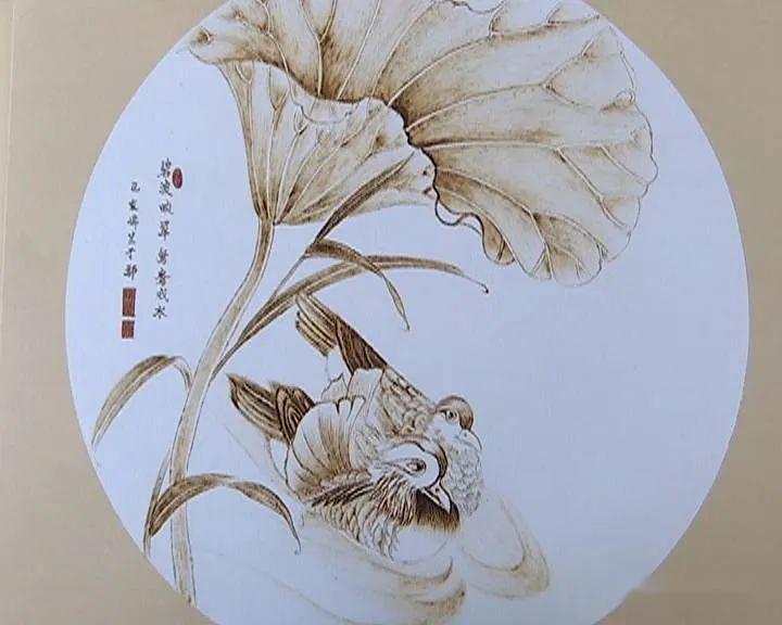 纸上烙画勾画纸与火的艺术