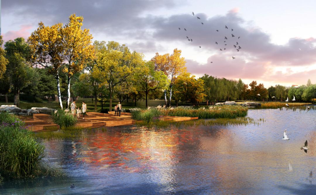 海淀添大型滨水公园,明年春天建成开放!