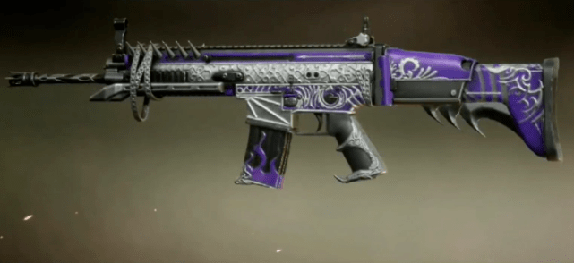 和平精英重金属摇滚风格scar皮肤曝光光子已经忘了m416