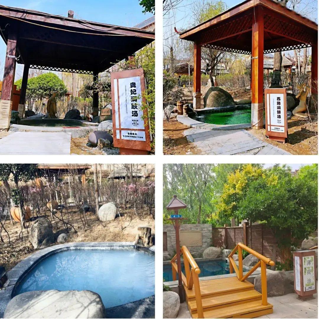 在银川贺兰山脚下有个大型温泉度假区