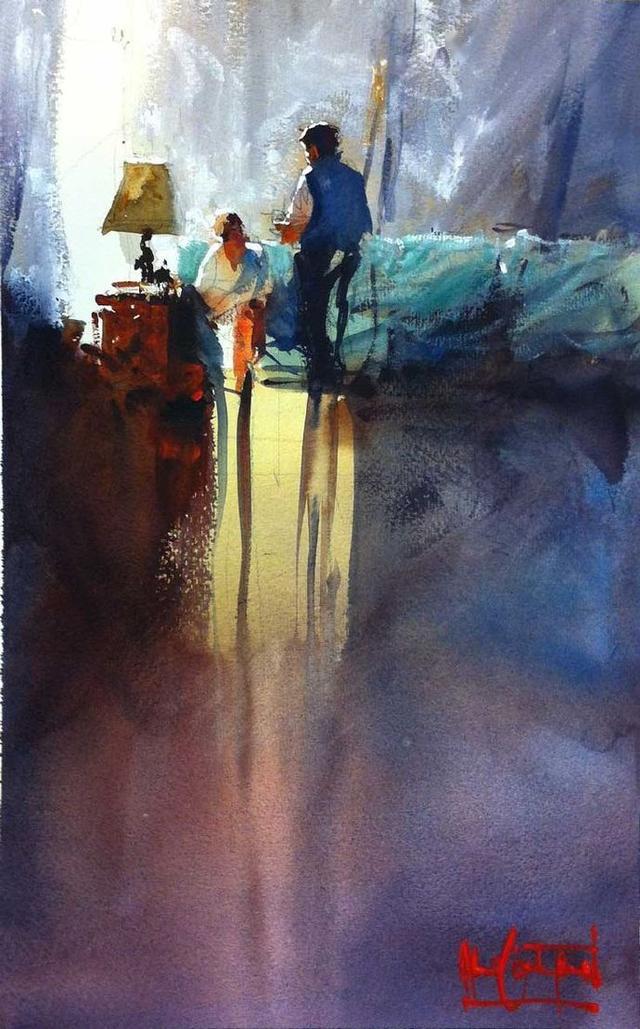 水彩风景来自艺术家阿尔瓦罗67