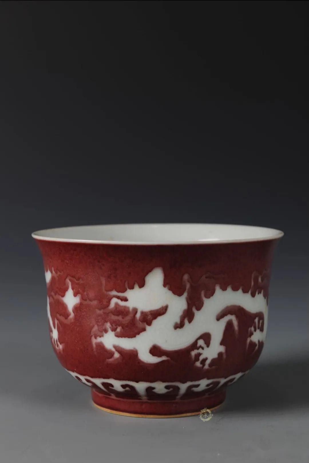 口沿一线灯草口,珍贵的永宣红釉瓷在明代就是宝贝!