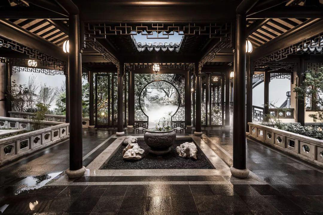 6720个新中式大宅景观园子里的中国风