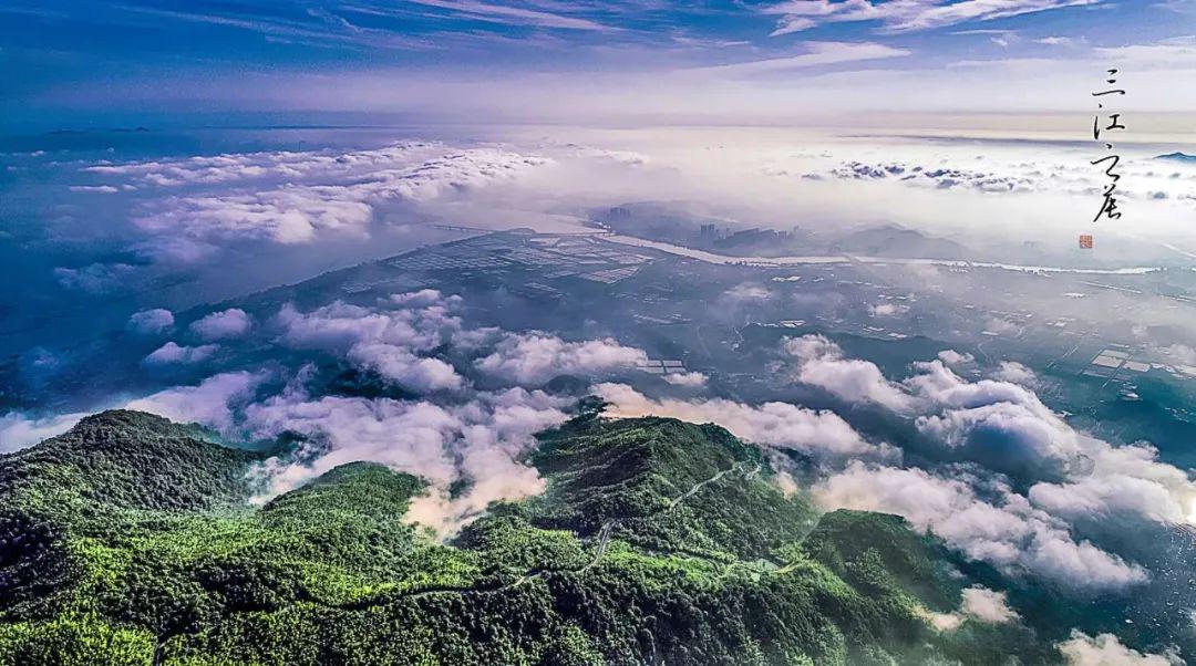 這麼美的雲海竟然就在杭州