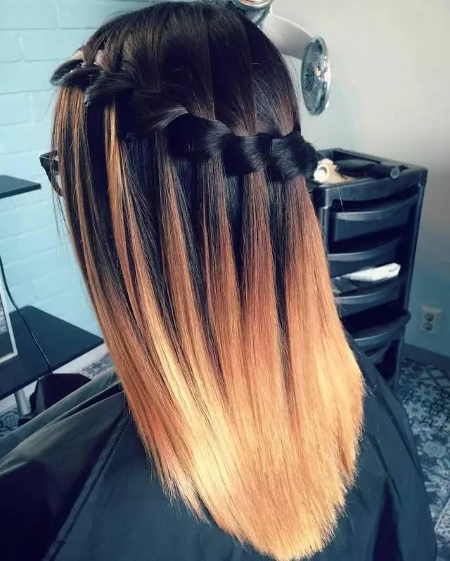 超仙瀑布辫编发教学,简单9步打造女神气质!_头发