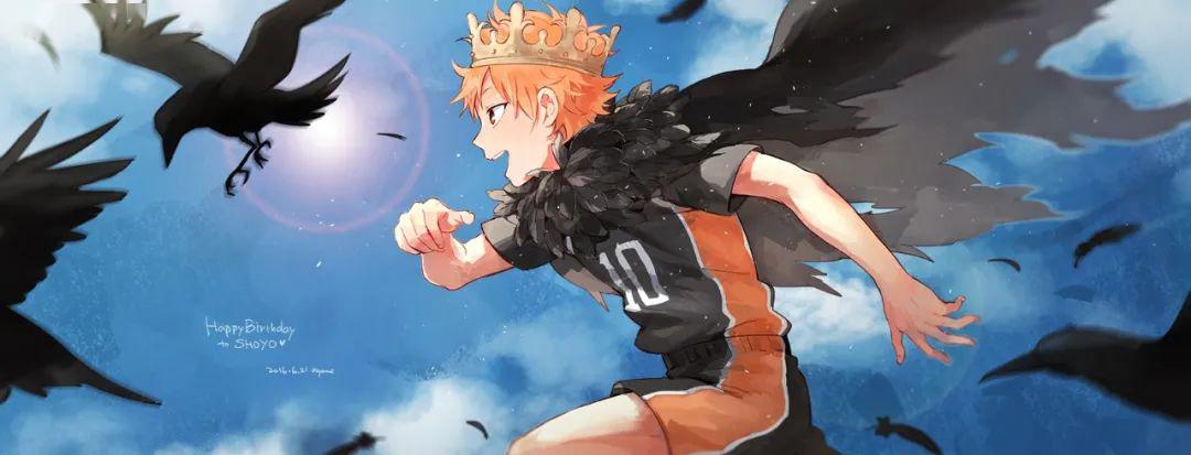 p站高人气插画wuhu乌野小巨人起飞